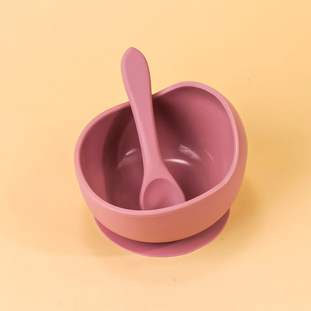 Silicone Baby Suction Bowl Set