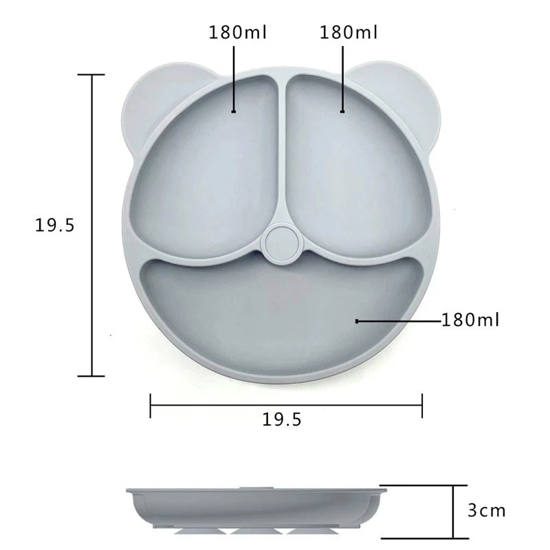 Silicone Suction Baby Plate